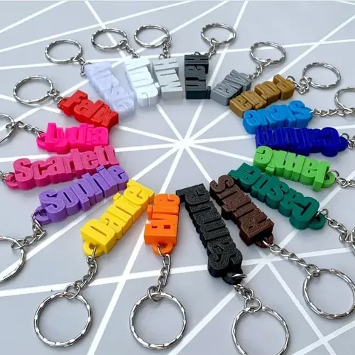 3D Printed Keychain