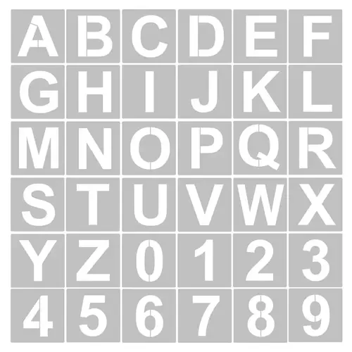 Alphabet Stencil