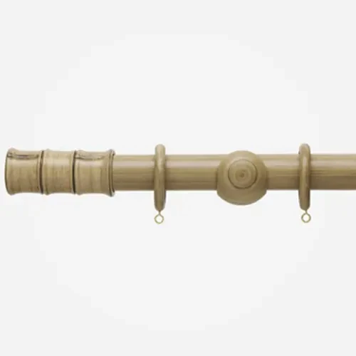 Bamboo Curtain Rod