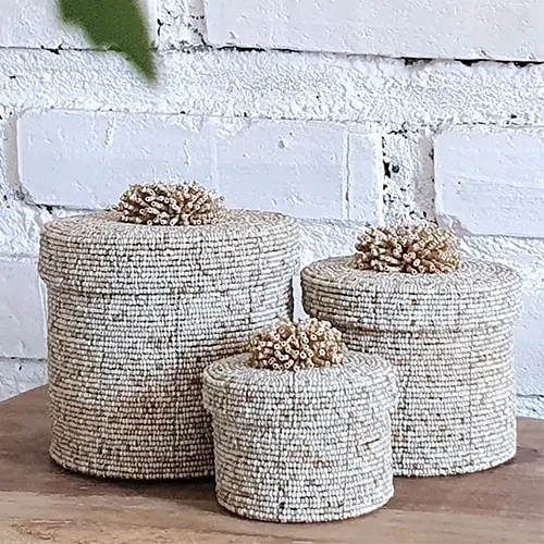 Beaded Boxes