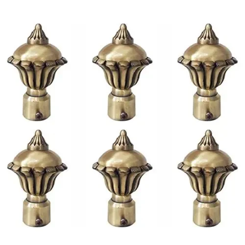 Brass Curtain Finial
