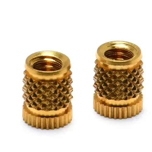 Brass Diamond Knurling Inserts