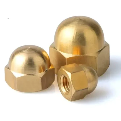 Brass Dome Nut