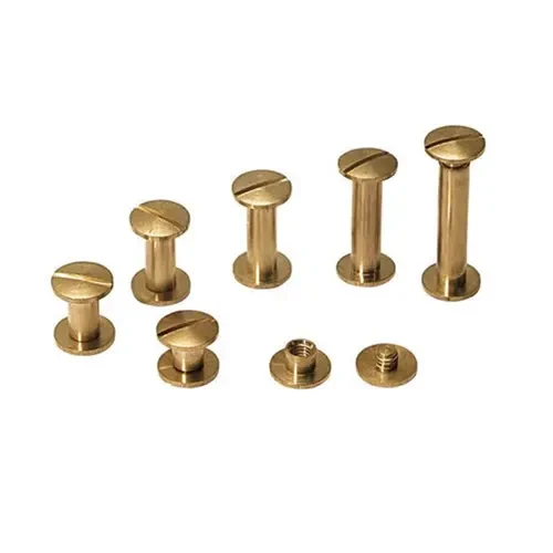 Brass File Screw
