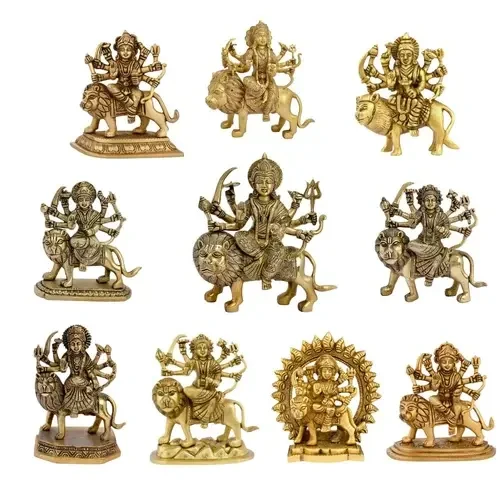 Brass God Statues