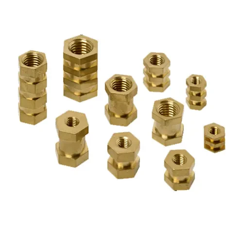 Brass Hex Inserts