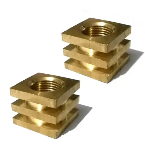 Brass Square Insert