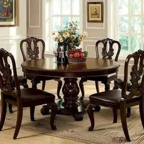 Carved Dining Set