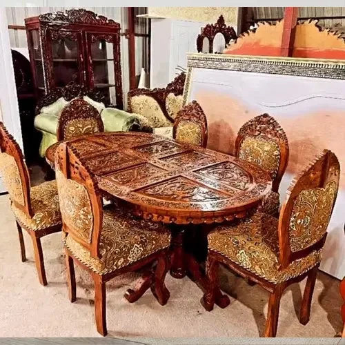 Carved Dining Table