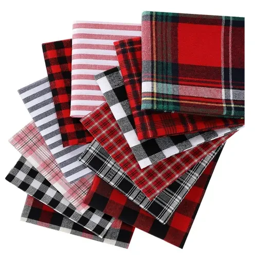 Checked Patchwork Fabric
