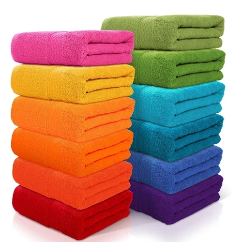 Colored Bath Towel