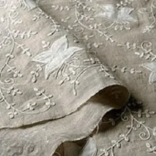 Cotton Embroidered Fabric