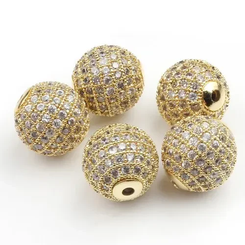 Cubic Zirconia Beads