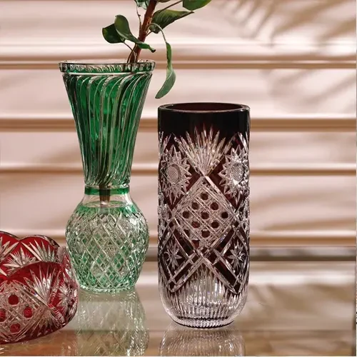 Cutting Glass Vases