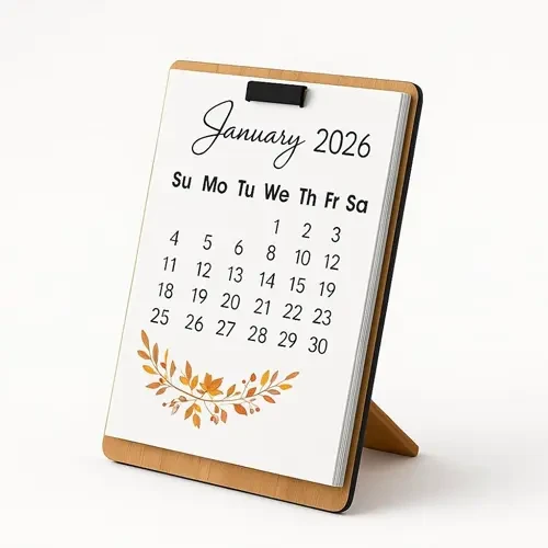 Desktop Calendar Stand