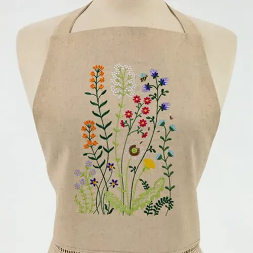 Embroidered Apron