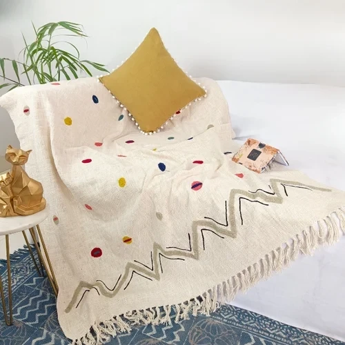 Embroidered Throws