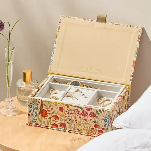 Fabric Jewelry Box
