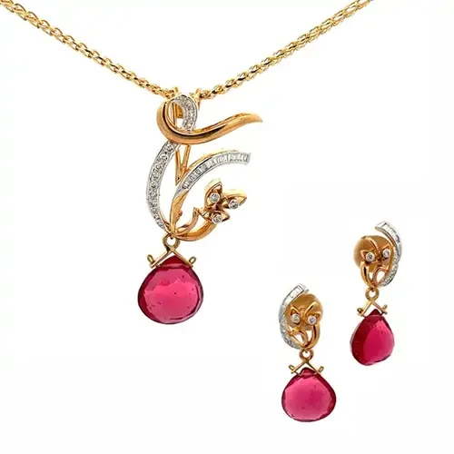 Gemstone Pendant Sets