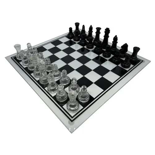 Glass Chess Set