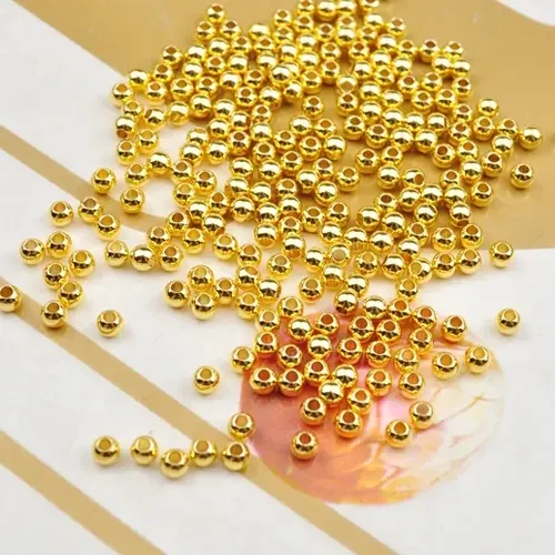 Gold Plated Bead