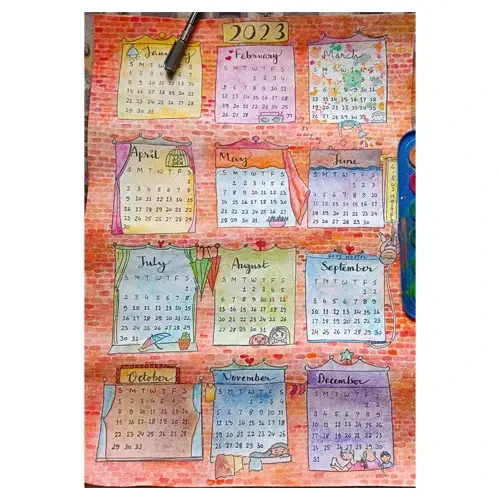 Handmade Calendar