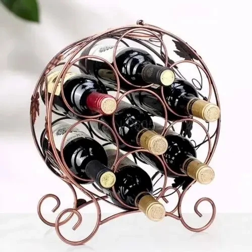 Iron Wine Rack