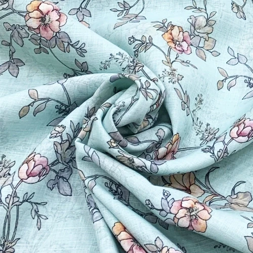 Linen Printed Fabric