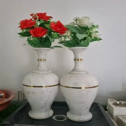 Marble Flower Pots