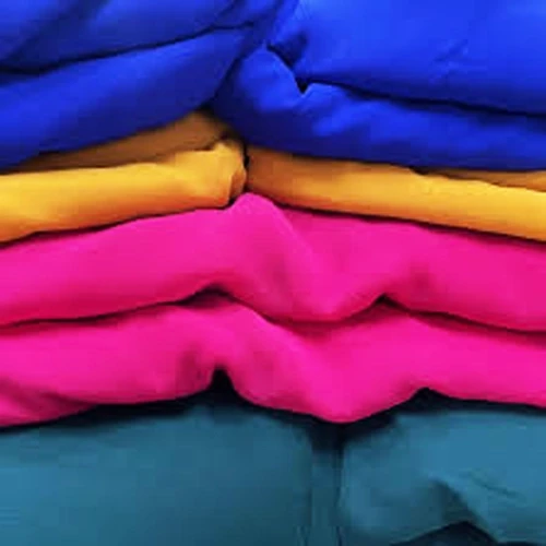 Plain Georgette Fabric