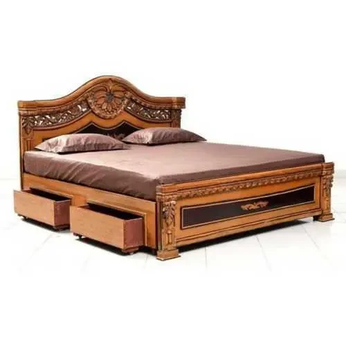 Polished Wooden Beds