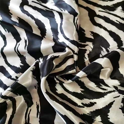 Polyester Satin Printed Fabric