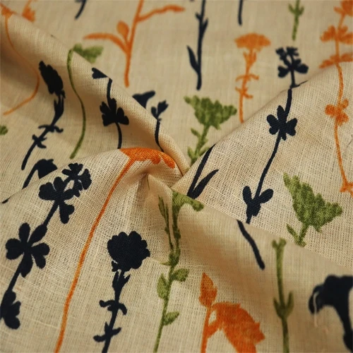 Printed Linen Fabrics