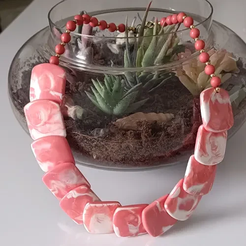 Resin Bead Necklace
