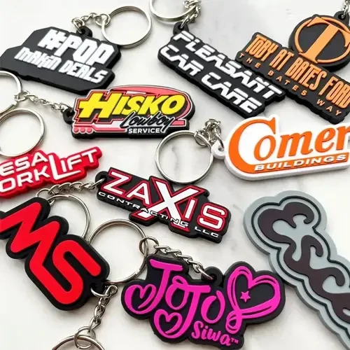 Rubber Keychain
