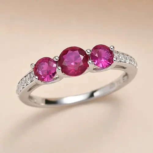 Silver Gemstone Rings