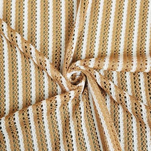 Striped Knitted Fabric