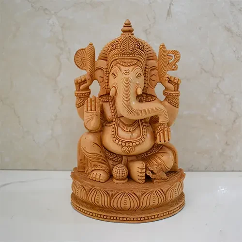 Wooden God Statues