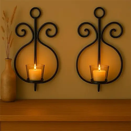 Wrought Iron Wall Sconces