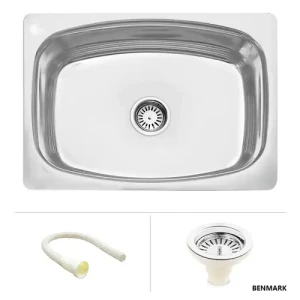 Oval Single Bowl Kitchen Sink