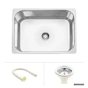 Square Single Bowl Kitchen Sink