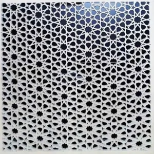 GRC Intricate Grih Star Jali