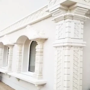 GRC Plain Fluted Pillars