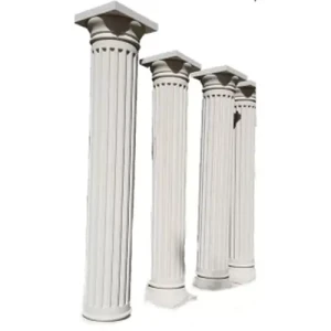 GRC Residential Front Elevation Pillar