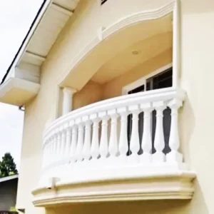 GRC Semi-Circular Balcony Railing